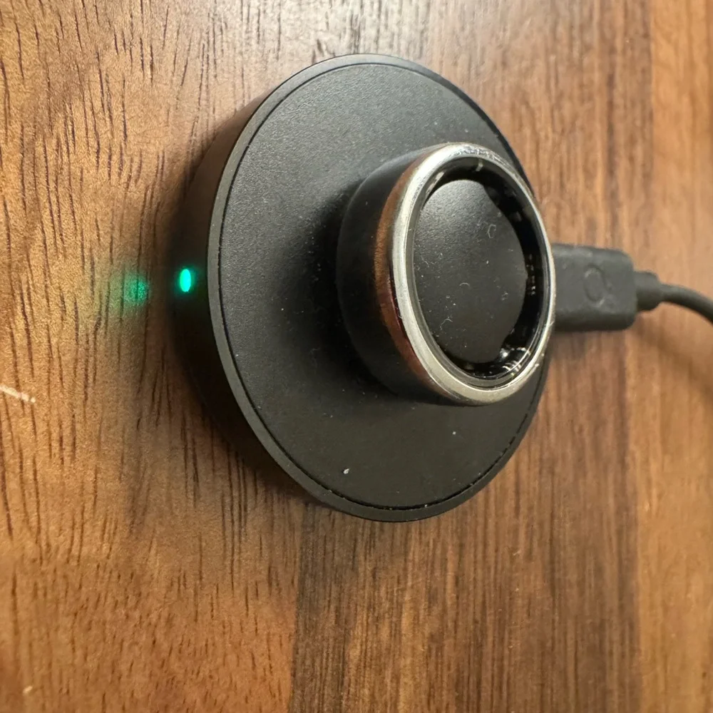 Oura Silver Wearable Ring